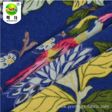 Wholesale 100% cotton flannel fleece fabric